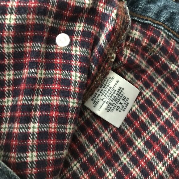 Member's Mark Flannel Lined Blue Jeans Heavy Denim Classic Med Wash Work 40/30 - Picture 10 of 12